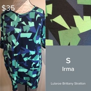 Brand new with tags. Lularoe Irma Tunic.